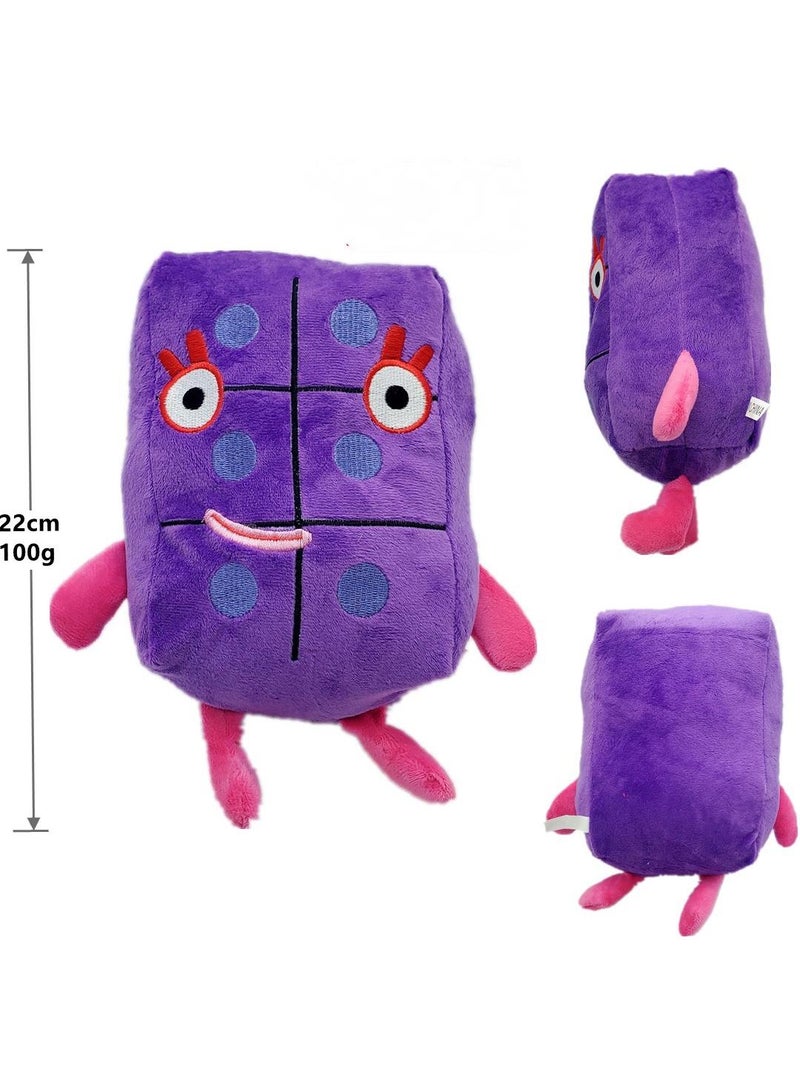 general 1 Pcs Numberblocks Plush Toy 22cm Best Gift For Boys And Girls