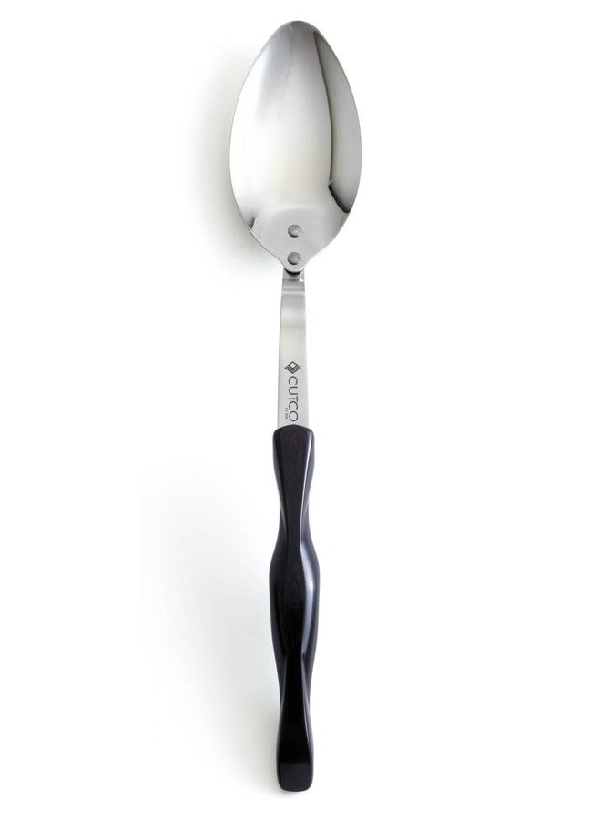 CUTCO Model 1712 Basting Spoon with Classic Dark Brown handle (often called "Black") in factory fresh plastic bag.