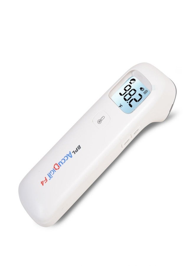 BPL Medical Technologies Accudigit F4 Non Contact Infrared Thermometer - Fast & Accurate Forehead Thermometer for Adults & Kids (White) - Image 3