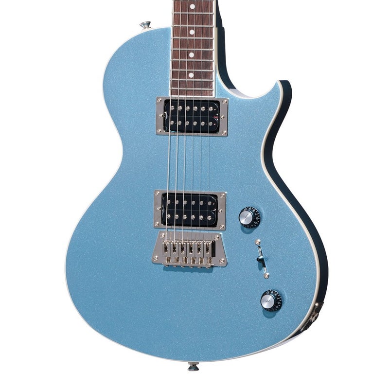 Epiphone EINHSWXPENH3 Waxx Nighthawk Studio Electric Guitar - Pelham Blue - Image 5