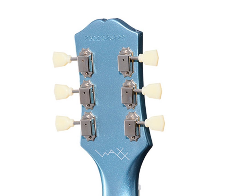 Epiphone EINHSWXPENH3 Waxx Nighthawk Studio Electric Guitar - Pelham Blue - Image 4