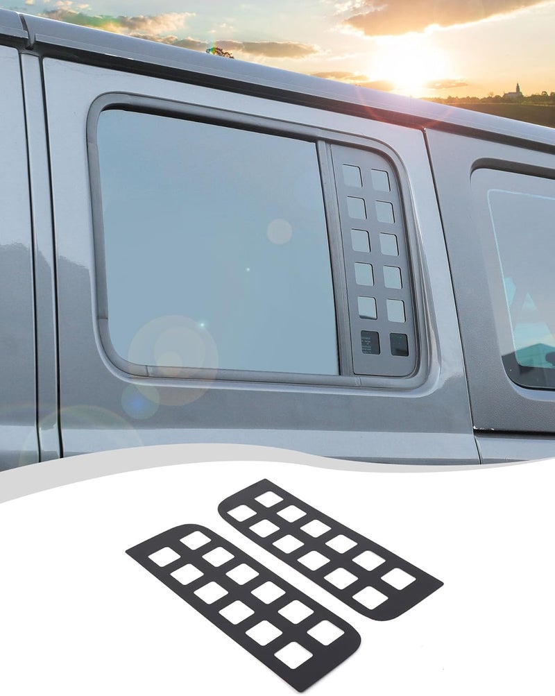 Hoolcar Rear Door Window Decals for Jeep Wrangler & Gladiator - Image 1