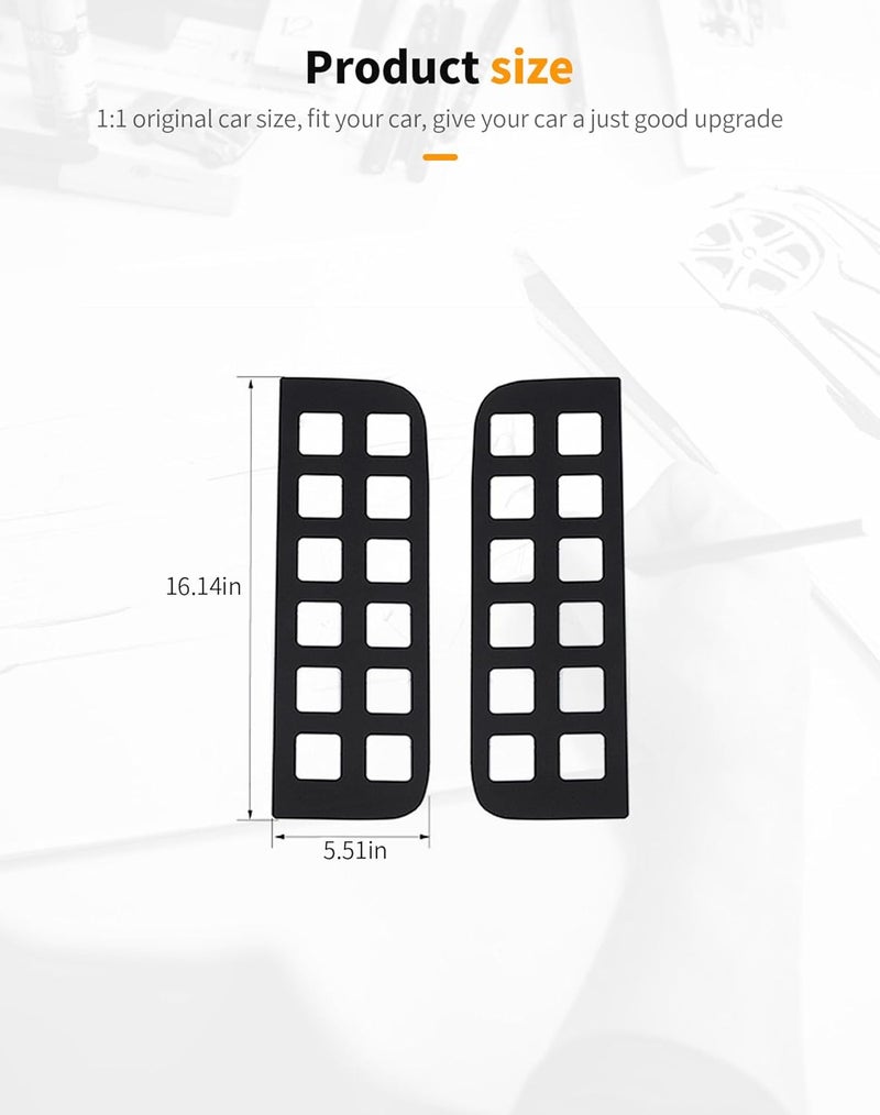 Hoolcar Rear Door Window Decals for Jeep Wrangler & Gladiator - Image 4