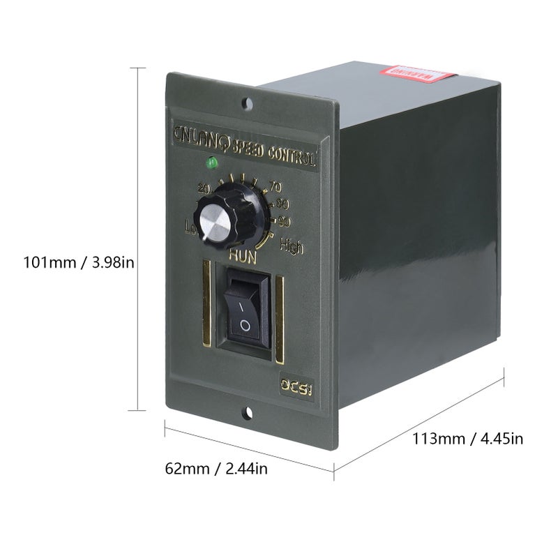 Speed Control Unit AC220V 2.2A 50/60Hz Speed Controller Motor Speeds Pinpoint Regulator Control Device - Image 4