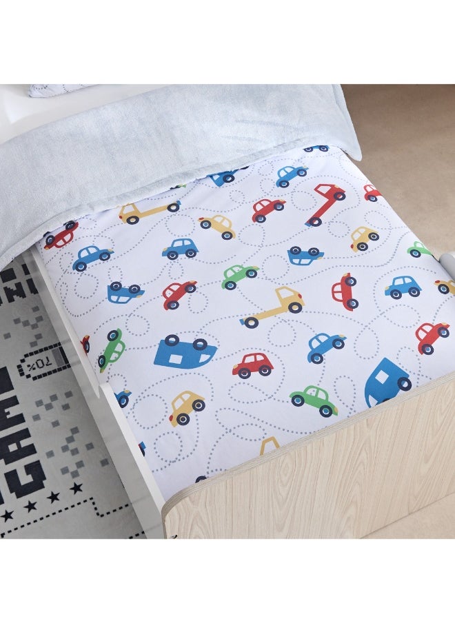 Home Box Gearhead Drift 2-Piece Toddler Comforter Set 100 X 140 Cm  - Image 1