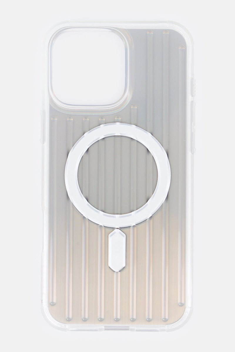 LEVELO iPhone 16 Pro Max Cabin Magsafe Protective Case, Transparent - Image 1