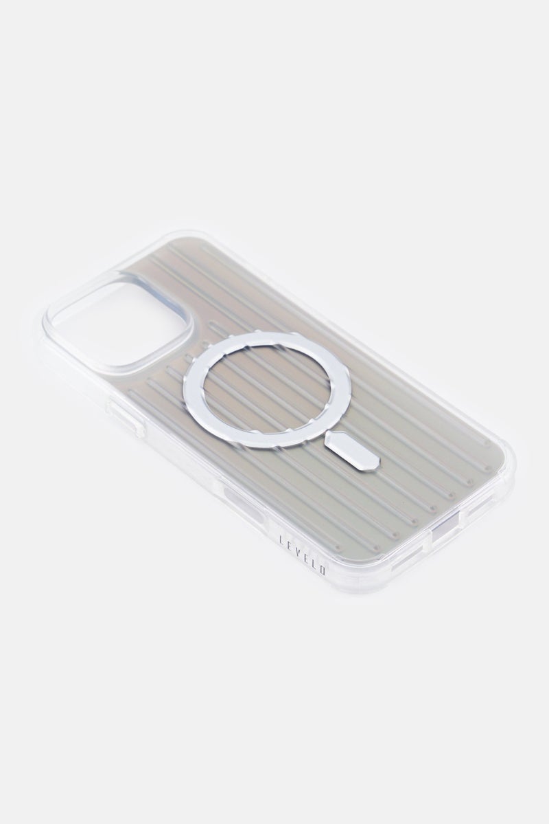 LEVELO iPhone 16 Pro Max Cabin Magsafe Protective Case, Transparent - Image 4