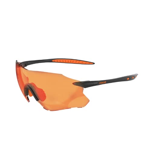 Raida S100 Sports Sunglasses | UV Protection | Anti-Fog (Solid Orange) | Cycling | Motorcycling - Image 1