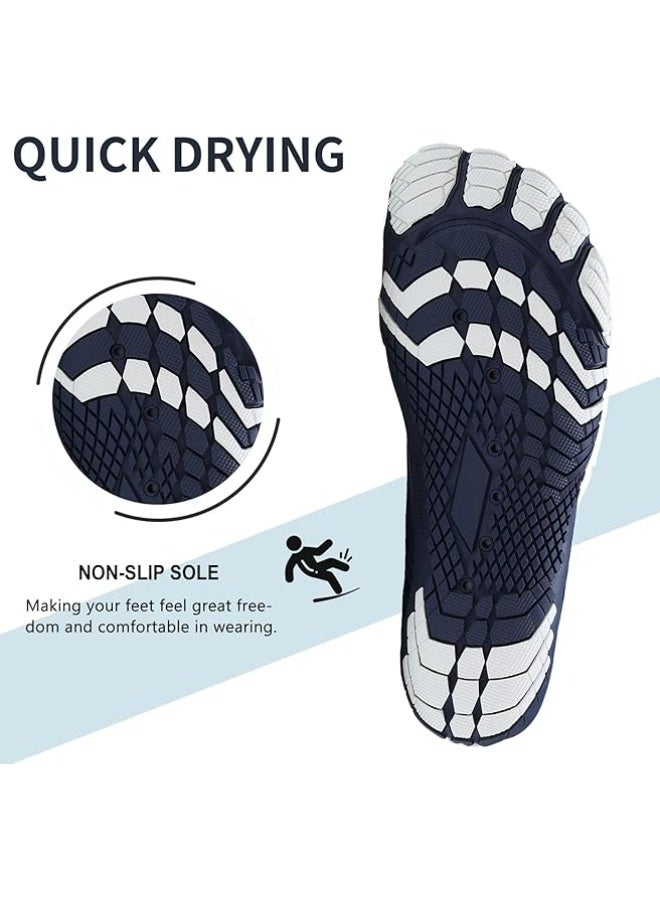 OUSIMEN Water Shoes Womens Mens Quick-Dry Non-Slip Soft Barefoot Swimming Shoes for Pool Beach Aqua Sports Outdoor Surf Water Park Yoga Shoes - Image 2