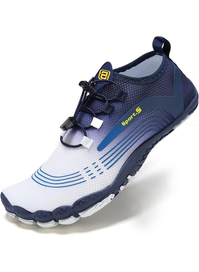 OUSIMEN Water Shoes Womens Mens Quick-Dry Non-Slip Soft Barefoot Swimming Shoes for Pool Beach Aqua Sports Outdoor Surf Water Park Yoga Shoes - Image 1