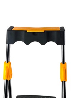 Generic 3+1-Step Foldable Ladder | Durable Aluminum Alloy | Lightweight & Space-Saving Design | Anti-Skid Secure Base | Equipped Tool Rack | Suits Both Home & Professional Needs  - Image 5