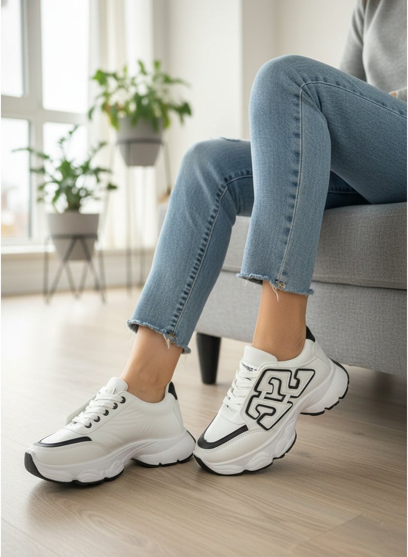 فيبراندا كوتشي أبيض عصري ومميز L-1077 - Image 1