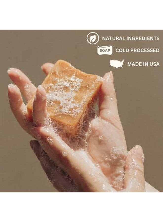 Varina Organic Super Shea Bar Soap - Gentle Cleansing for Sensitive Skin, Unscented - 3 Pack - Image 5