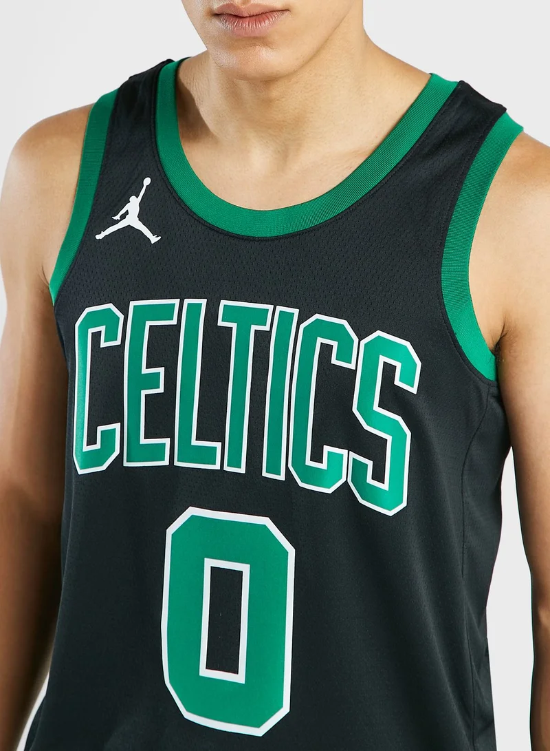 Nike BLACK/(TATUM JAYSON) 22 Boston Celtics Dri-FIT Swingman Jersey for Men | Best Price UAE