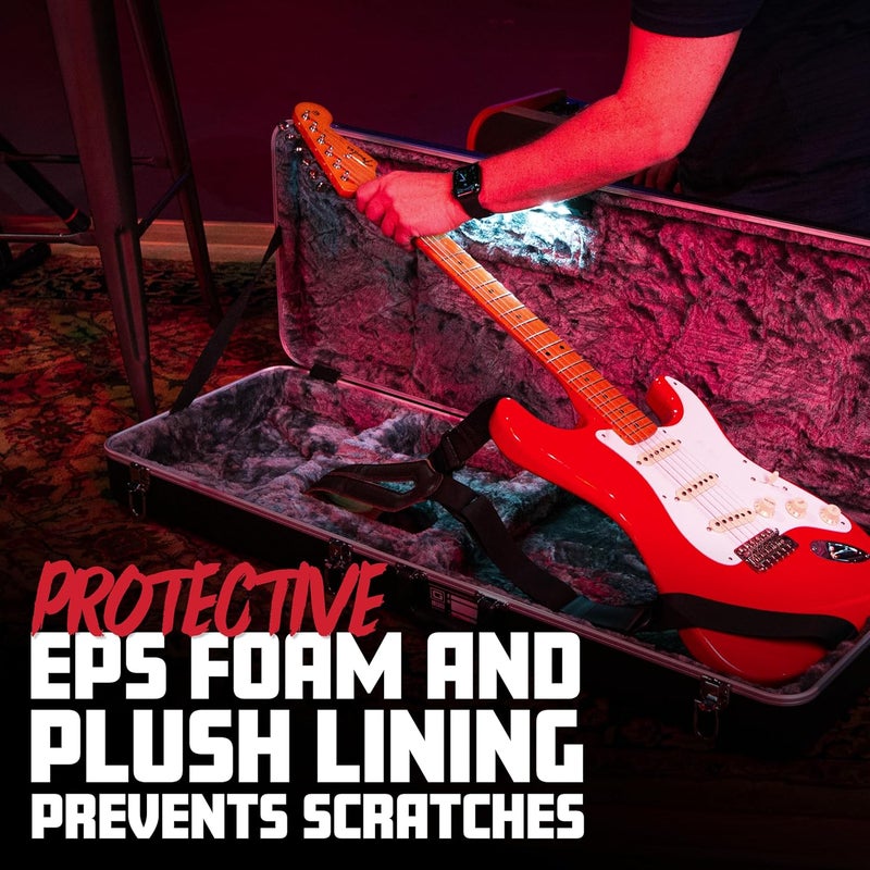 Gator Cases Deluxe ABS Molded Guitar Case with LED Lighting - Image 3