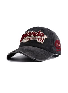 KASTWAVE Baseball Cap Mens, Vintage Baseball Trucker Hat, Cotton Embroidered Snapback Cap, Unisex Snapback Outdoor Adjustable Sports Cap  - Image 5