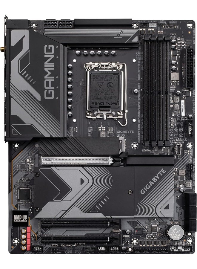 جيجابايت لوحة أم GIGABYTE Z790 UD AX (LGA 1700/ إنتل/ Z790/ ATX/ DDR5/ ثلاثي M.2/ PCIe 5.0/ USB 3.2 Gen2X2 Type-C/ إنتل Wi-Fi 6E/ 2.5GbE LAN/ PCIe EZ-Latch/ Multi-Key) - Image 2
