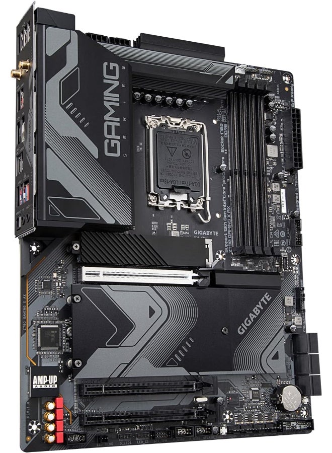 جيجابايت لوحة أم GIGABYTE Z790 UD AX (LGA 1700/ إنتل/ Z790/ ATX/ DDR5/ ثلاثي M.2/ PCIe 5.0/ USB 3.2 Gen2X2 Type-C/ إنتل Wi-Fi 6E/ 2.5GbE LAN/ PCIe EZ-Latch/ Multi-Key) - Image 3