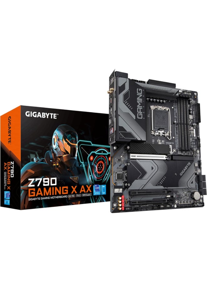 جيجابايت لوحة أم GIGABYTE Z790 UD AX (LGA 1700/ إنتل/ Z790/ ATX/ DDR5/ ثلاثي M.2/ PCIe 5.0/ USB 3.2 Gen2X2 Type-C/ إنتل Wi-Fi 6E/ 2.5GbE LAN/ PCIe EZ-Latch/ Multi-Key) - Image 1