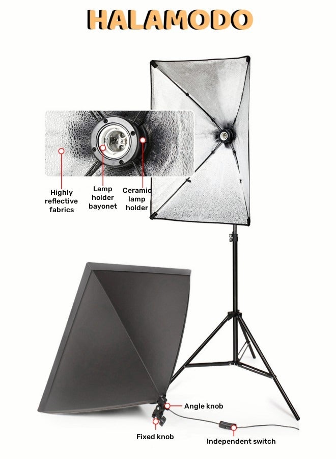 Universal Suspension Softbox Supplementary Lights Box Cover, 50cm x 70cm - Image 3