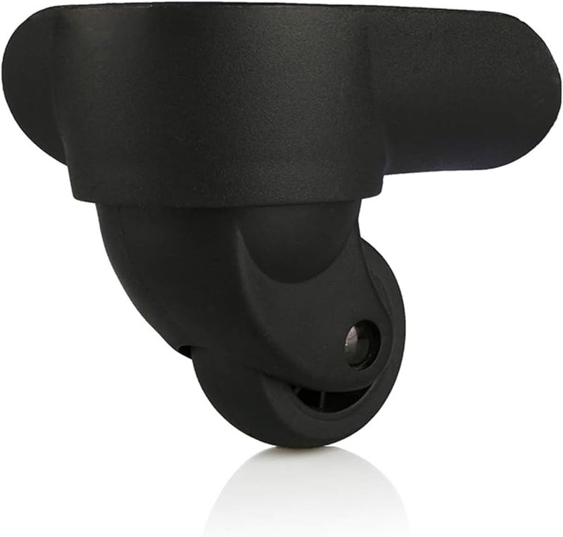 عجلات الأمتعة السوداء الاستبدالية 360 درجة عجلة دوارة صامتة قطع إصلاح حقيبة سفر سبينر - Image 5