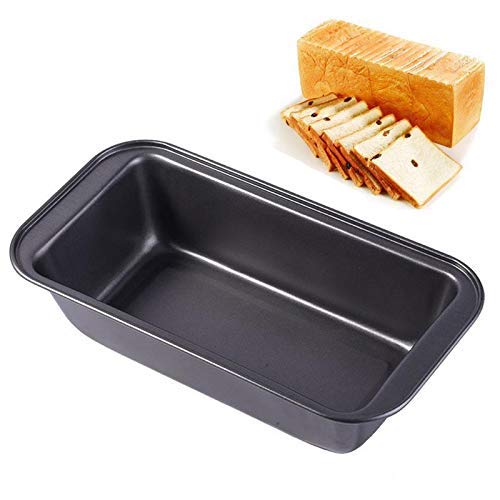 Kalitus New Loaf Pan Rectangle Non Stick Carbon Steel Bread Baking Mould Muffin Pan Cupcake Kitchen Bakeware Black - Image 5