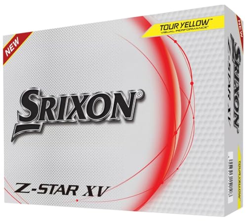 Srixon كرات جولف سريكسون Z-Star XV، Z-Star XV 8، أصفر تور - Image 1