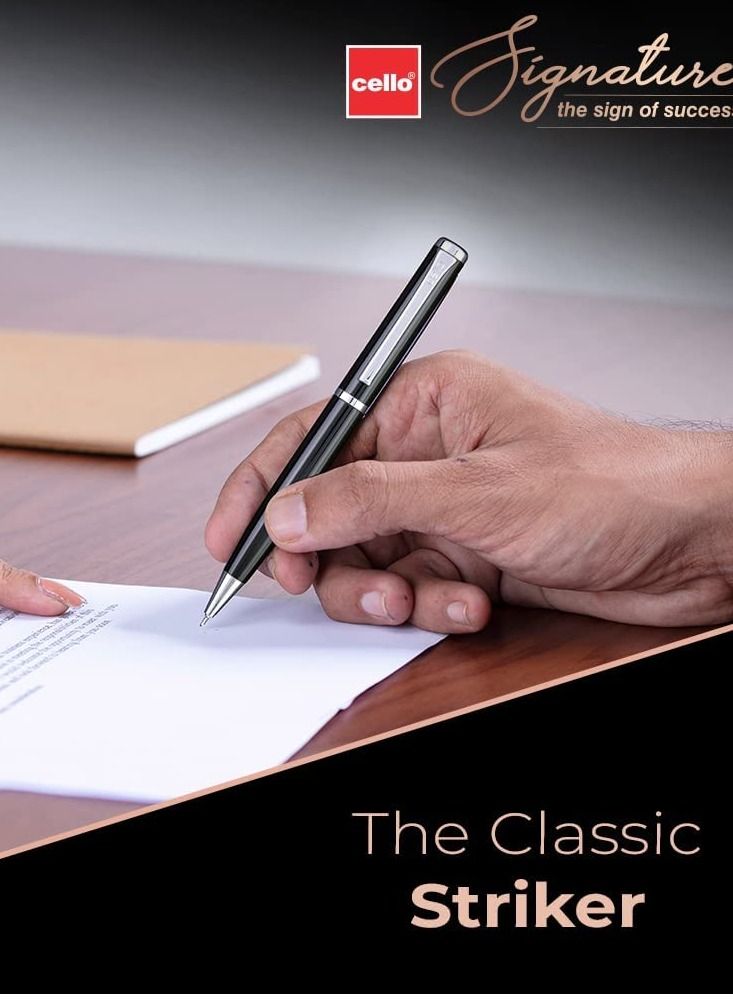 Cello Signature Ethos Ball Pen Blue Ink - Image 5