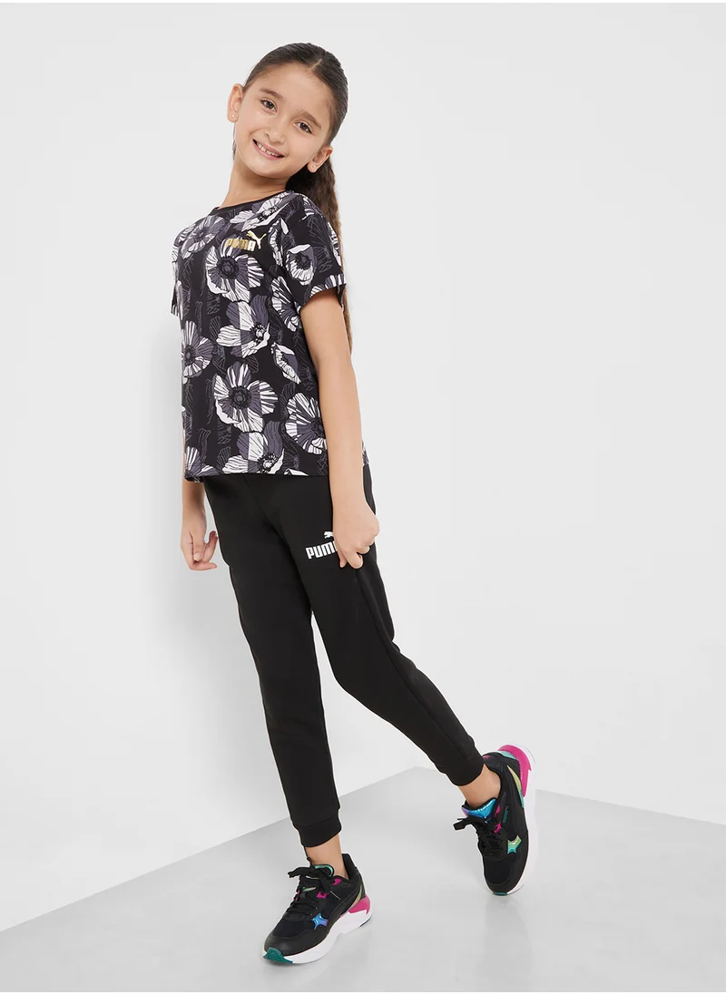 PUMA Youth Essential Class Aop T-Shirt