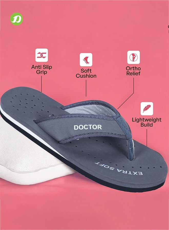 DOCTOR EXTRA SOFT شباشب طبية للنساء | نعال ناعمة ومريحة للارتداء اليومي، خفيفة الوزن ومضادة للانزلاق | دكتور إكسترا سوفت D-22 - Image 2