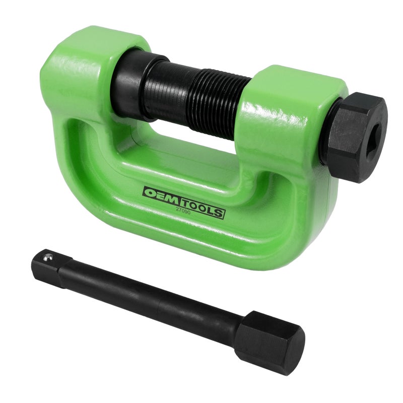 OEMTOOLS 27090 Brake Anchor Pin Press 10Ton Capacity for SCam Brake Systems No Hub Removal Brake Tool HighGrade Steel Compatible with 12 Impact Wrench