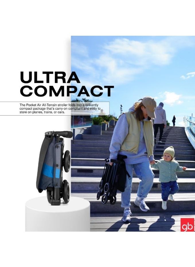 GB Pockit Air All Terrain Ultra Compact Lightweight Travel Stroller - Image 3