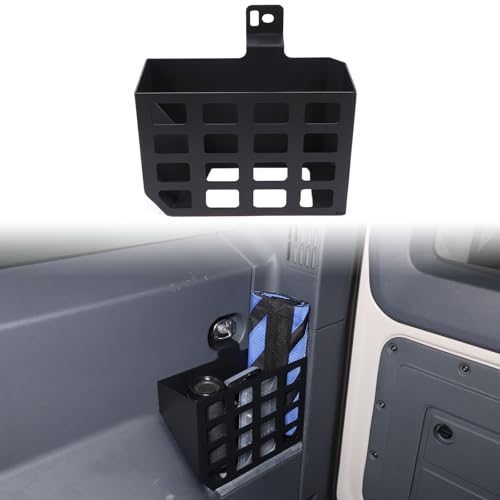 Hudiriy Car Storage in the right side recess of the trunk Compatible with Ineos Grenadier 20202025 Retrofit of The Storage Bracket on The Side of The TrunkTrunk Side Fence Storage Tray Bracket Accessories - Image 1
