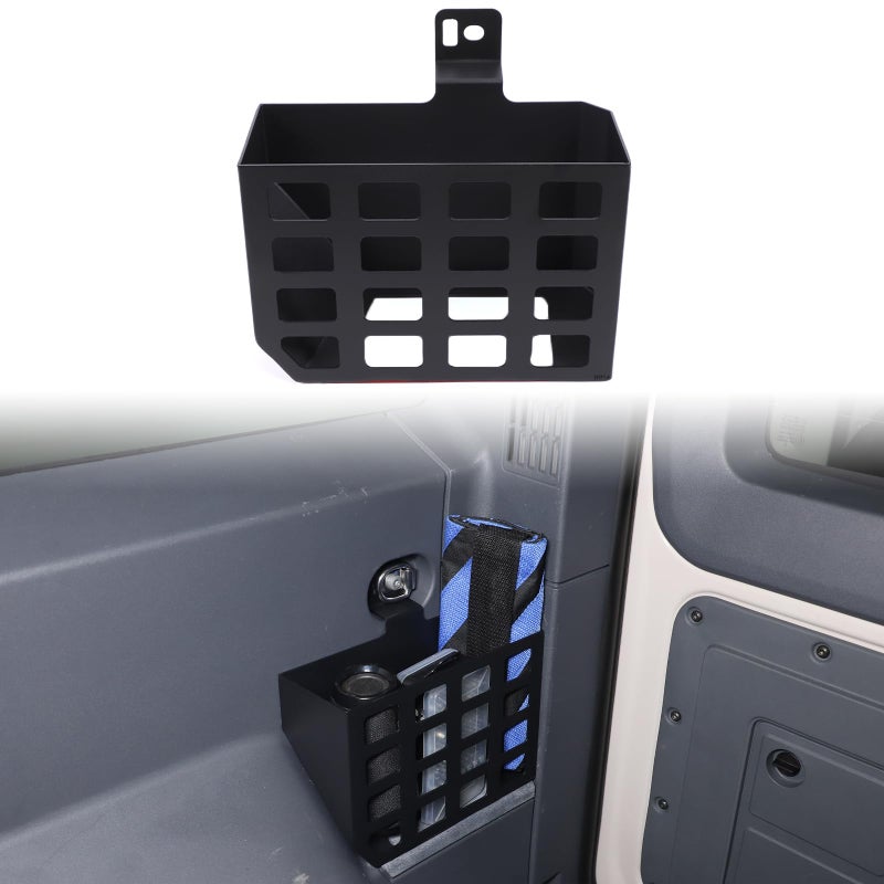 Hudiriy Car Storage in the right side recess of the trunk Compatible with Ineos Grenadier 20202025 Retrofit of The Storage Bracket on The Side of The TrunkTrunk Side Fence Storage Tray Bracket Accessories - Image 2