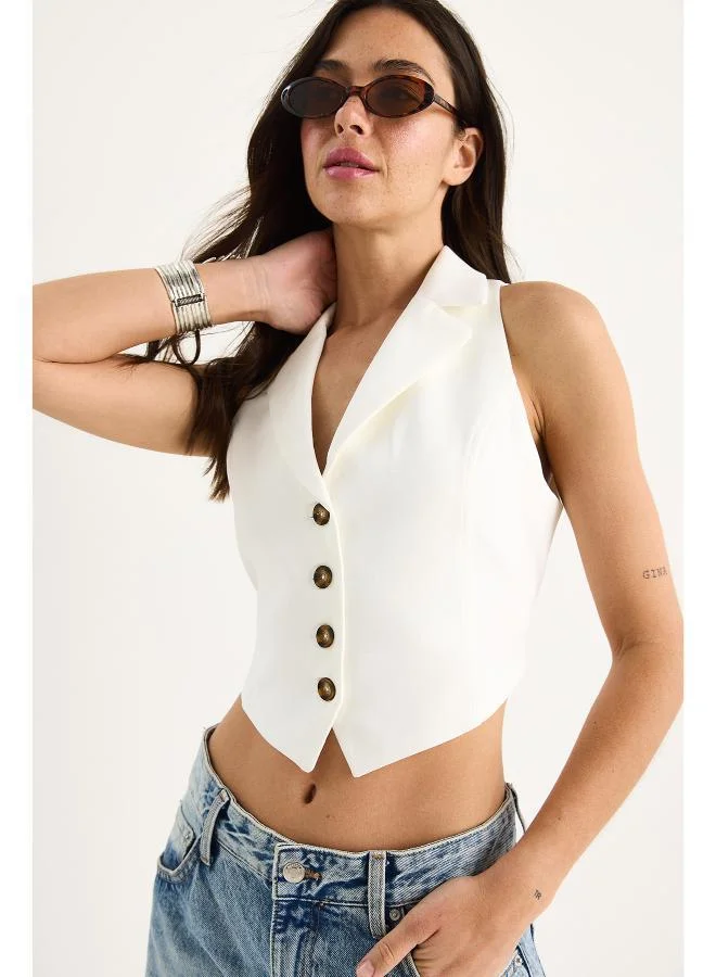 جينجر سترة بأزرار