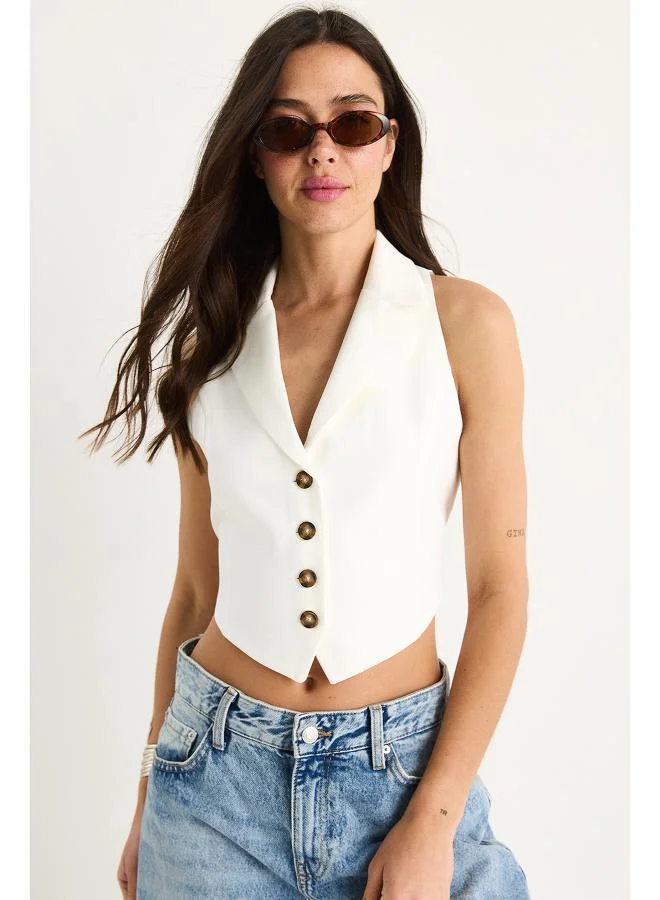 جينجر سترة بأزرار