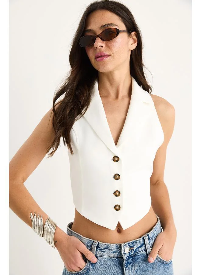 جينجر سترة بأزرار