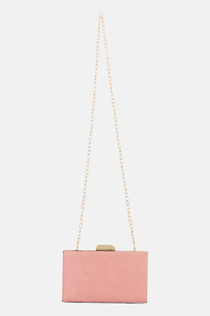 Lavie حقيبة نسائية بتصميم منقوش على الكتف، وردي - Image 3