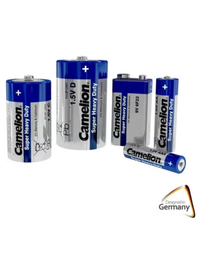 كاميليون Camelion Super Heavy Duty R03 AAA Zinc-Carbon Batteries – Economical Power (Box of 12)(X5) - Image 5