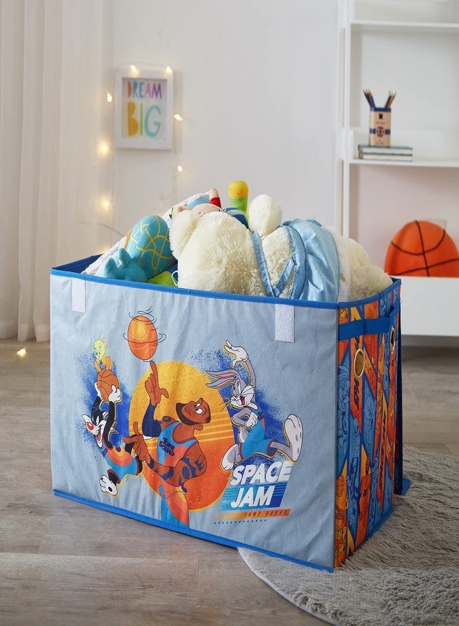 Idea Nuova Space Jam Room Storage Set, 2 Pack Cubes,Trunk and Pop Up Hamper - Image 3
