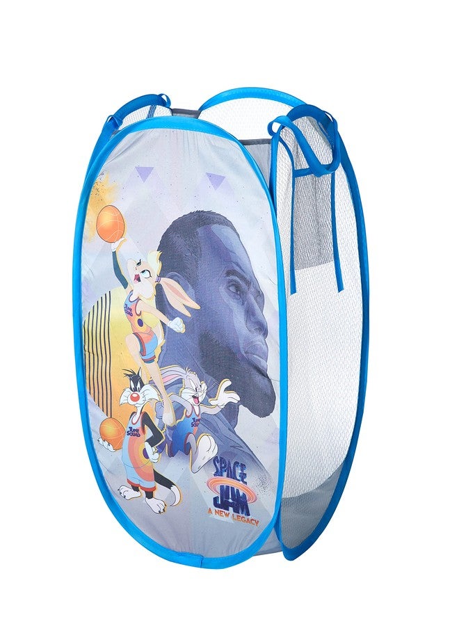 Idea Nuova Space Jam Room Storage Set, 2 Pack Cubes,Trunk and Pop Up Hamper - Image 4