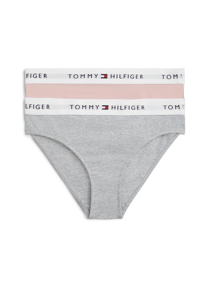 TOMMY HILFIGER 2-Pack Signature Repeat Logo Waistband Briefs - Image 1
