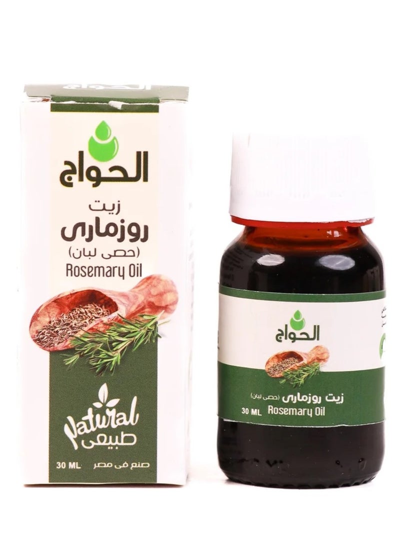 Elhawag Rosemary oil for promoting scalp health and hair growth, 30ml - Image 1