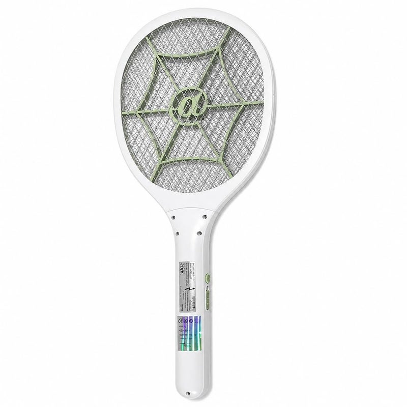 Winning Star - Electric Mosquito Swatter Racket 3000V Rechargeable Bug Zapper - White - A1-718 - Image 4