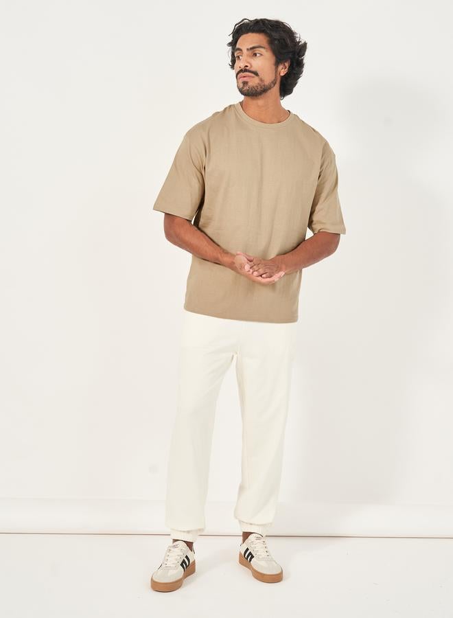 Styli Styli Back Slogan Print Oversized T-Shirt  - Image 2
