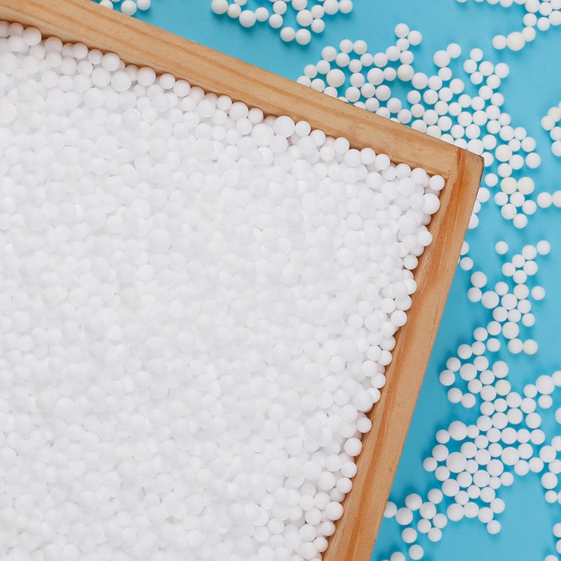 AOODOOM 80,000 Pieces Foam Beads for Slime, White Polystyrene Beads for Kids DIY Craft, Party Decoration (0.08-0.12 in) - Image 2