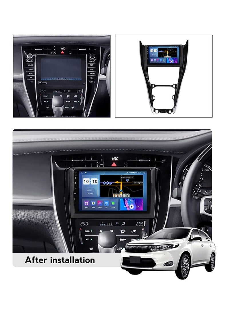 SHEZA STAR Android Car Stereo for Toyota Harrier 2013 2014 2015 2016 2017 2018 2019 2020 1GB RAM 32GB ROM 10 Inch MirrorLink WiFi BT, IPS Touch Screen with AHD Camera Included  - Image 2