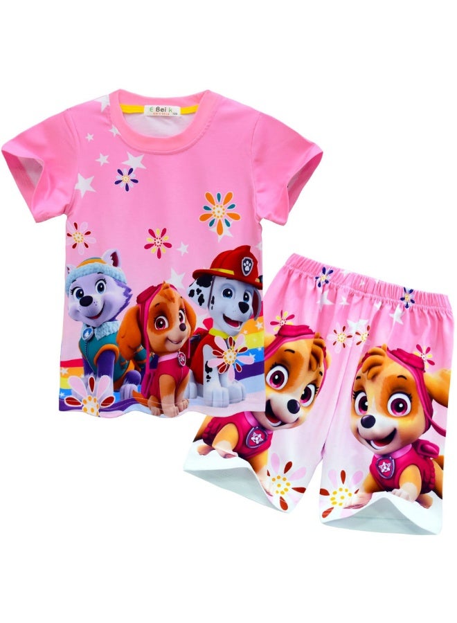 Children's set, children's short sleeved home suit, Paw Patrol set - Image 1