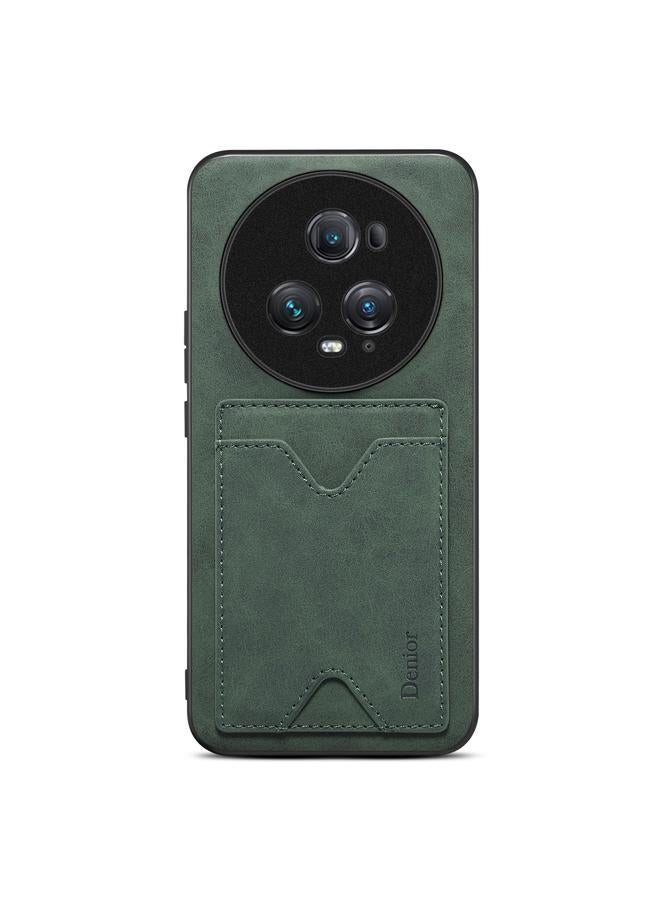 The Bros Case For Honor Magic5 Ultimate PU Back Cover Card Slot Holder Phone Case