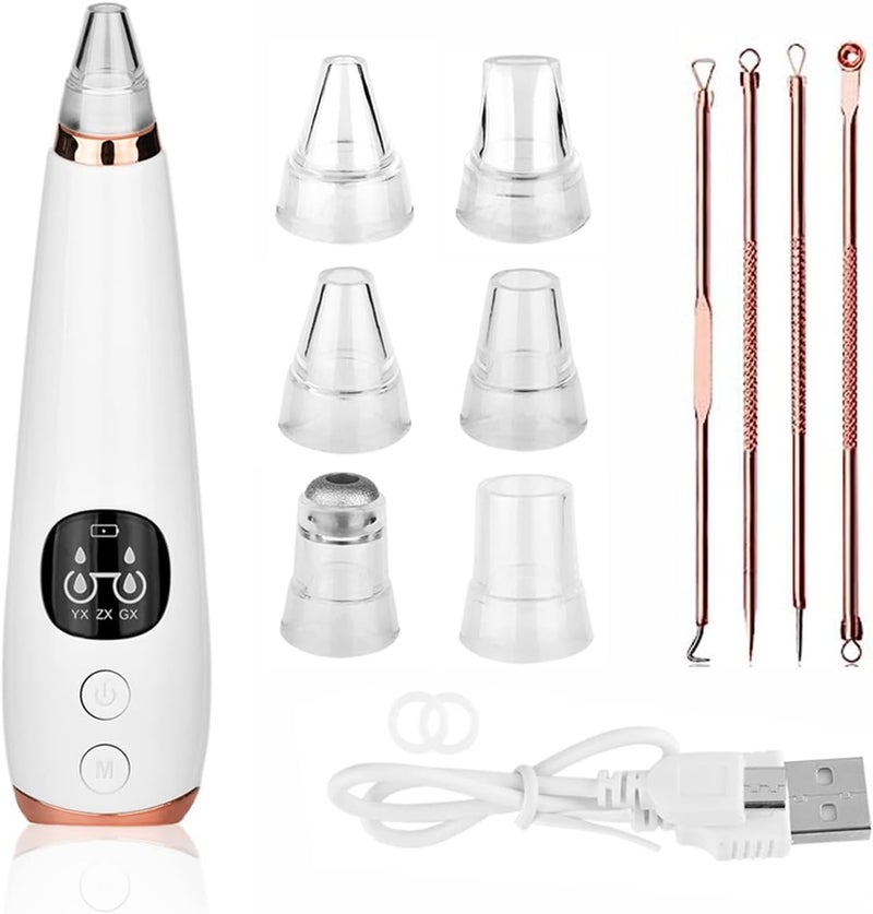 ATOMUS Blackhead Remover Tool Kit Skin Care Facial Blackhead Remover Electric Acne Cleaner Vacuum Tool Black Spots Pore Face Deep Cleaning Machine